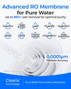 Waterdrop G5P500-RO Filter, Replacement for G5P500 & G5P500A RO System