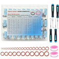 398PCS Viton O Rings,30 Sizes SAE AS568 O-Rings Kit