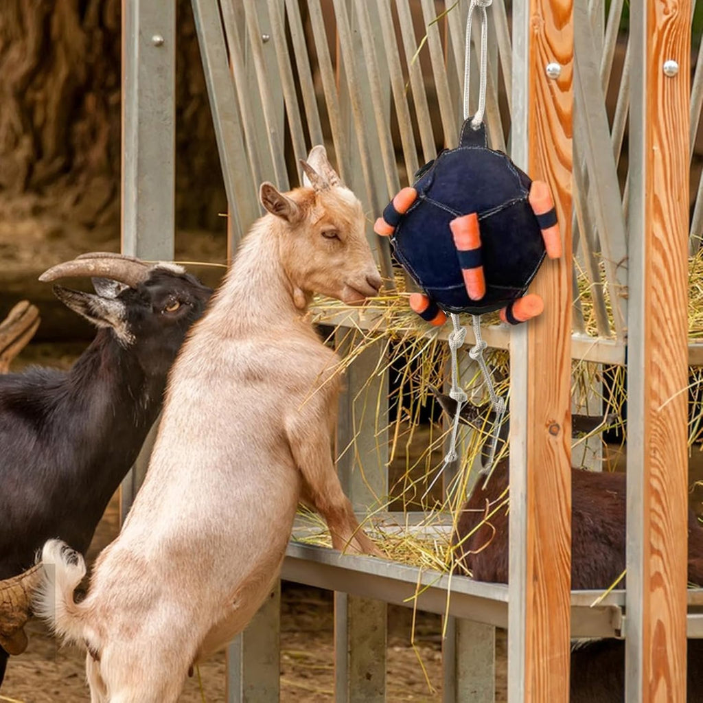 Horse Treat Ball,Carrot Feeder Ball Toy,Horse Enrichment Toys,Interactive Pasture Feederr,Horses,Goat,Stable & Paddock