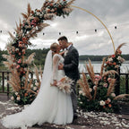 6.6FT Balloon Arch Stand, Round Wedding Arches Frame