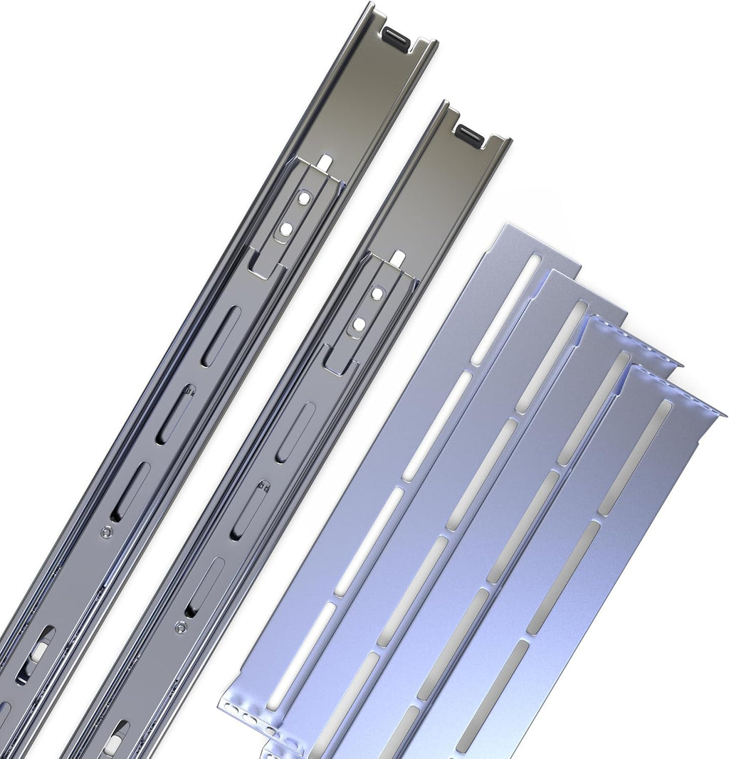 Rackmount Sliding Rails Kit - for 2U-8U Chassis, 26" to 40" Depth