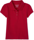 baby-girls And Toddler Short Sleeve Pique Polo