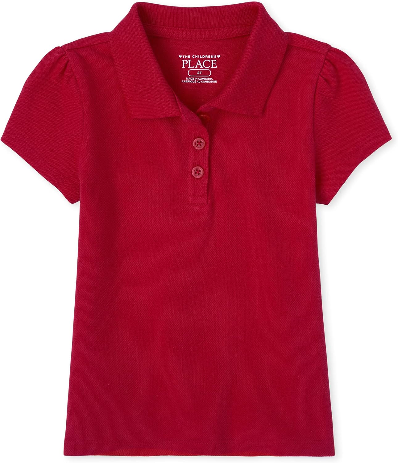 baby-girls And Toddler Short Sleeve Pique Polo