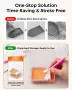 60pcs 2026 Version Diamond Painting Storage Container