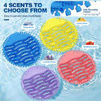 Urinal Screen Deodorizer, 12-Pack, 4 Mixed Scents