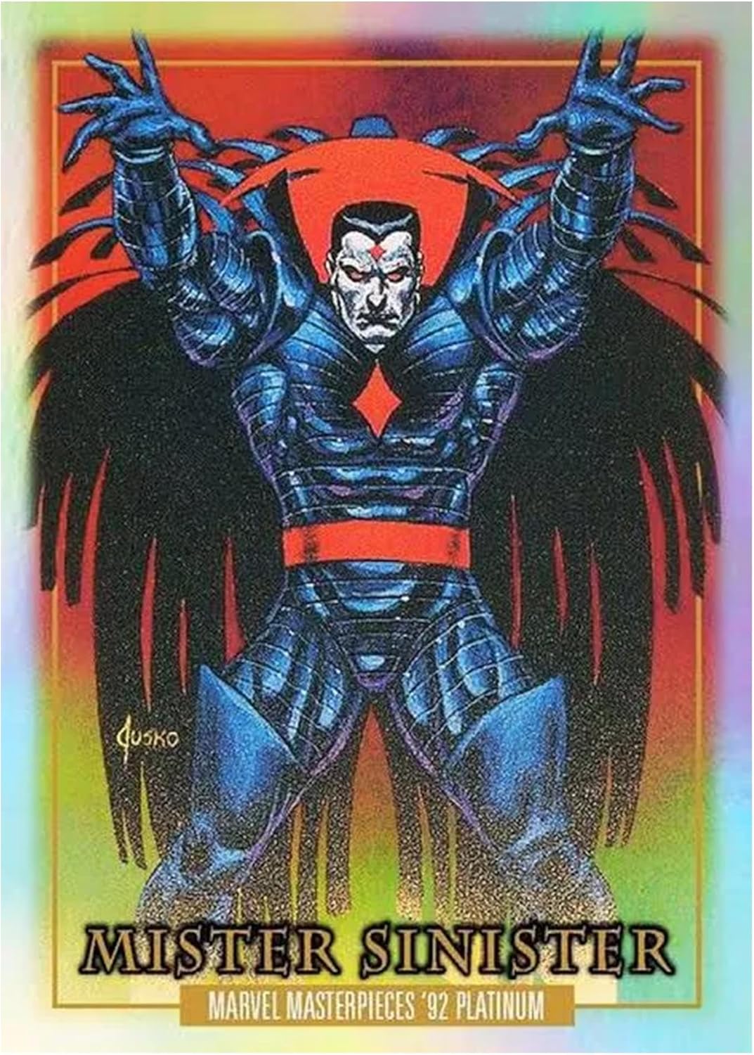 2024 Marvel Masterpieces '92 Platinum Blaster Box - 24 Count Collectible-Card Box Blaster