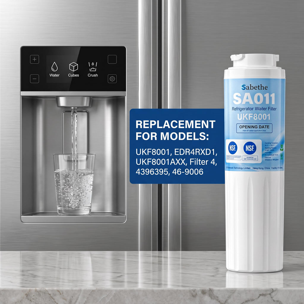 UKF8001 Water Filter Replacement for EDR4RXD1, Filter 4, 300 Gallons 3 Pack