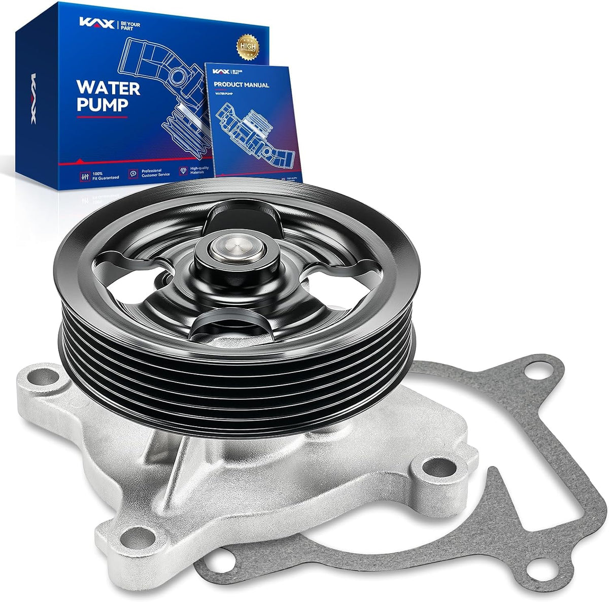 KAX AW7174 Engine Water Pump for Nissan Altima 2013-2018 2.5L Sedan