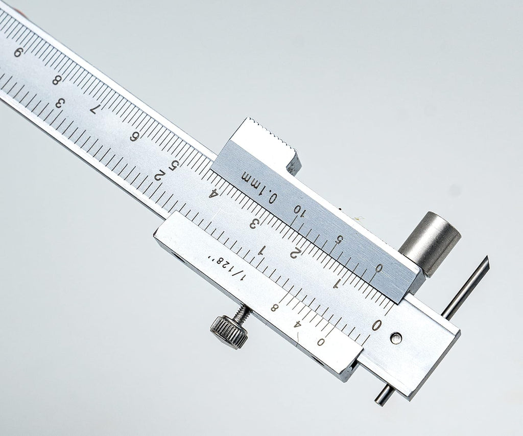 Parallel Marking Vernier Caliper 0-200mm/8 Inch | Stainless Steel Marking Gauge Parallel Cross Calipers Measuring