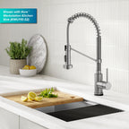 Bolden Touch Kitchen Faucet w/Pull Down Sprayer, Spot-Free Stainless