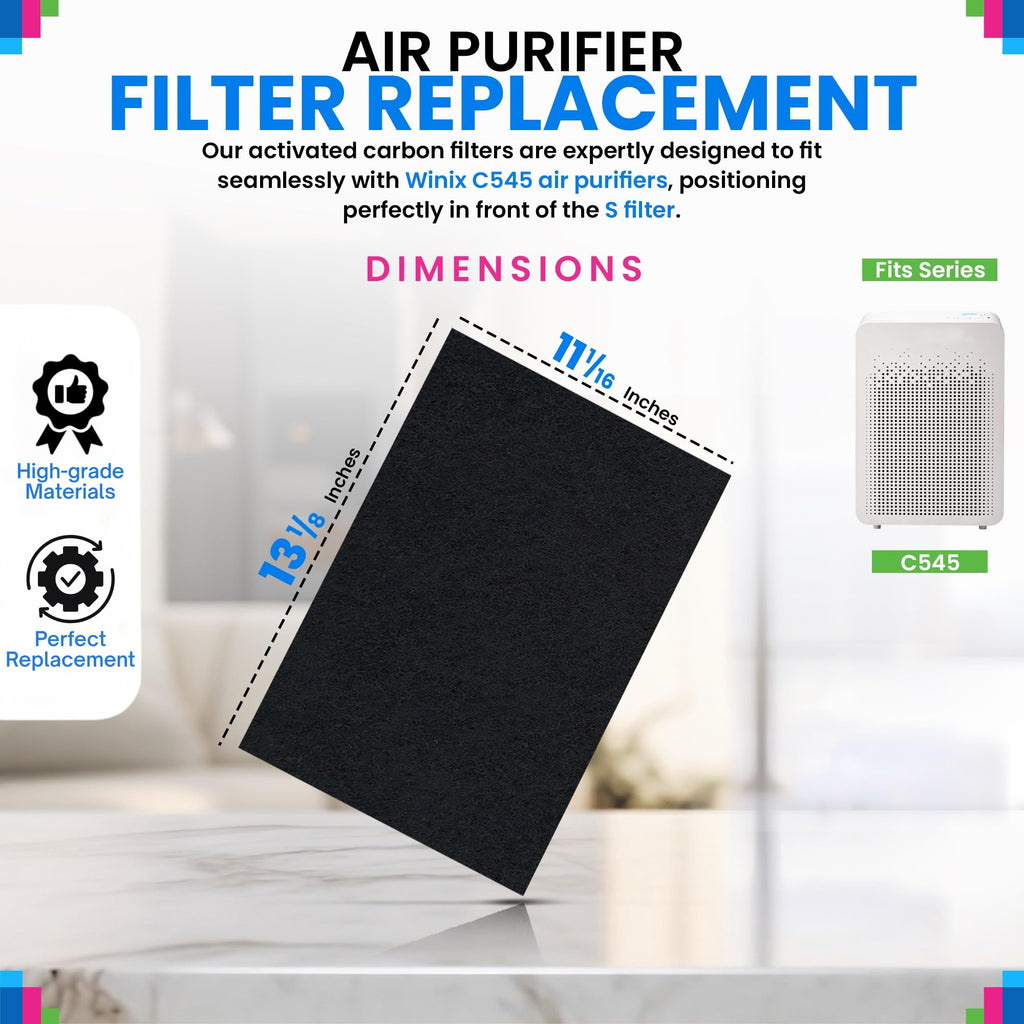C545 Carbon Prefilter S - Compatible with Winix Air Purifier Filter