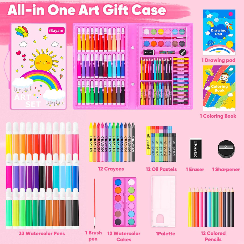 Art Supplies, 149-Pack Drawing Kit Painting Art Set Art Kits Gifts Box, Arts and Crafts for Kids Girls Boys, with