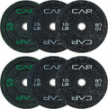 2-inch Olympic Bumper Plate Weight Set | 100-370 lbs | Multiple Colors | Storage Rack Optional