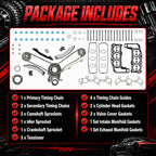 3.7L Head Gasket Set with Timing Chain Kit for V6 Engine