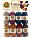 BonBons Yarn Pack Party | Small, Colorful, Lightweight Yarn Skein Pack for Colorwork, Embroidery, Friendship