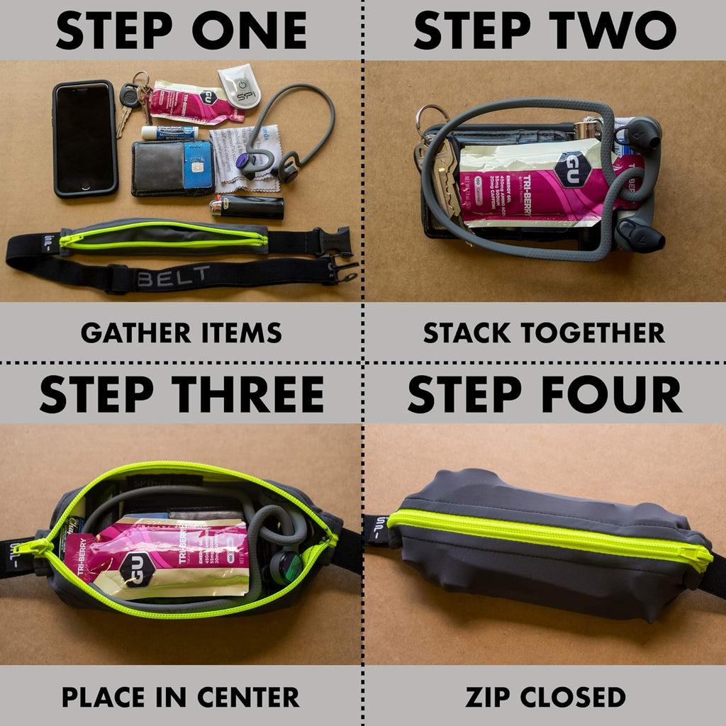 Running Belt Original for Women Men, Phone Holder for Running, Running Fanny Pack, Holder for Phone, Running Waist