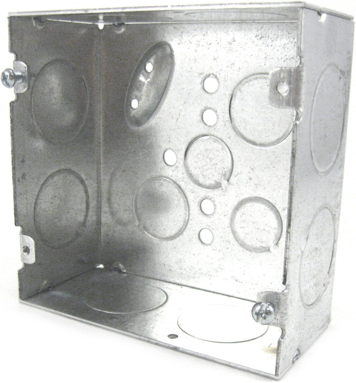 Steel City 4-11/16 Inch Square Box, 42 Cu in, E-KO