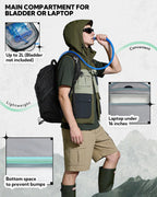 Hiking Backpack 20L, Lightweight Outdoor Daypack Water Resistant