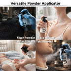 Level 3 Powder Spray Bottle for Easy Talc Application, Barber Use