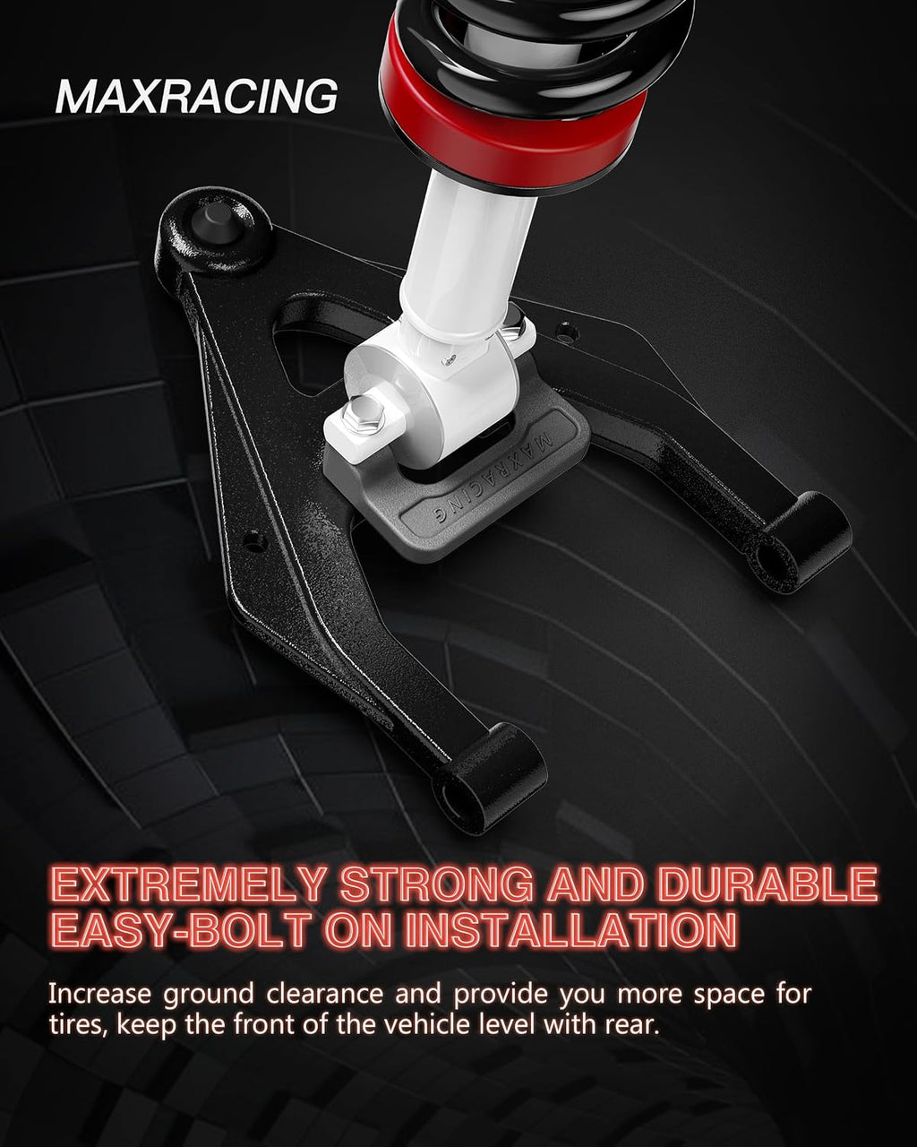 Maxracing 3.5" Front Leveling Kit + 3" Rear Lift Kit