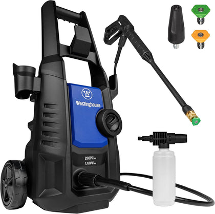 ePX3050 Electric Pressure Washer, 2100 Max PSI 1.76 Max GPM with Foam Cannon and Turbo Nozzle, for