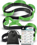 Stretching Strap with Loops for Physical Therapy,Knee,Calf,Back
