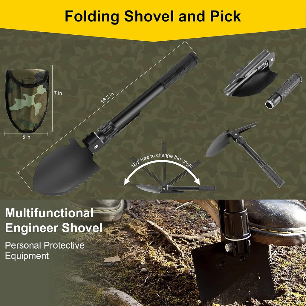 Survival First Aid Kit, 248PCS Survival Tools Camping Essentials Tactical Gear Emergency Trauma Medical Supplies