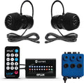 Dual eFlux Aquarium Wave Pumps, 1,050gph - Includes 2 Wave Maker Water Circulation Pumps for Freshwater and Saltwater