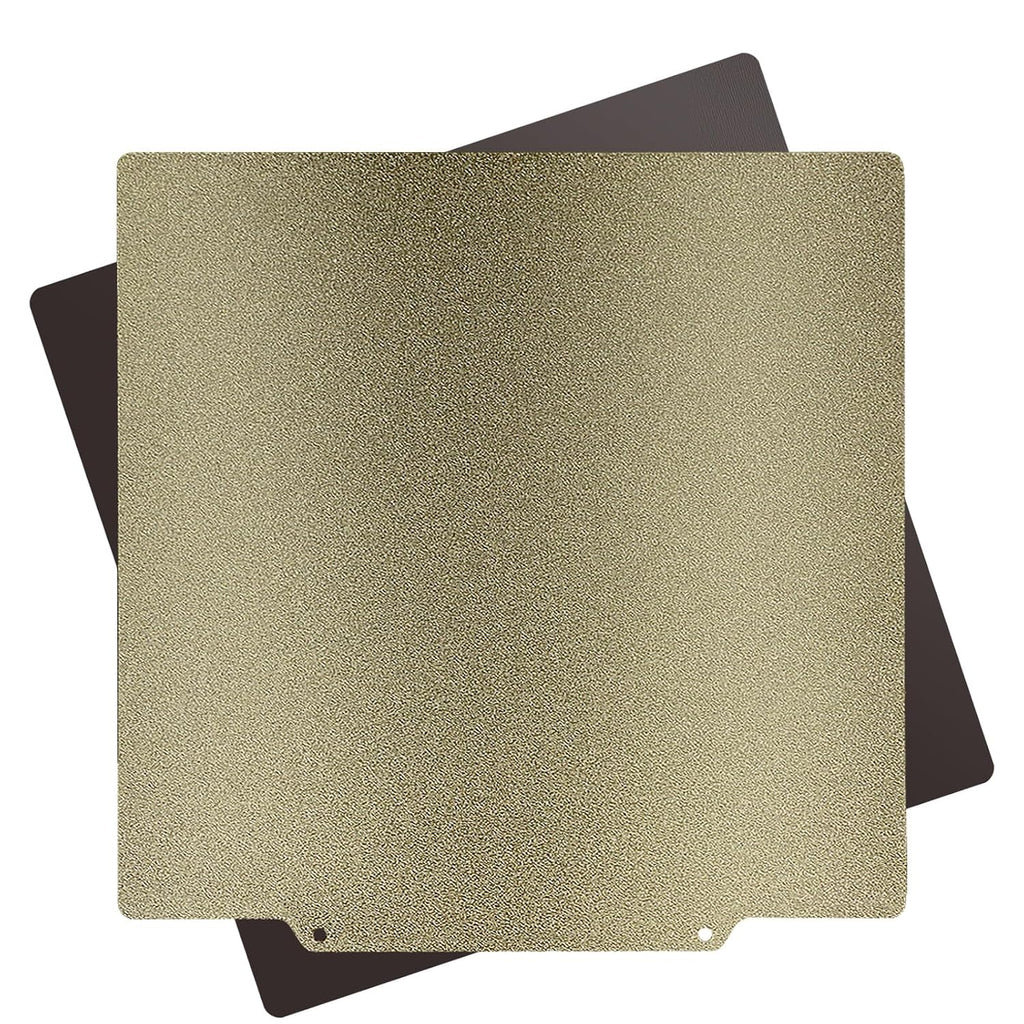 Double Sided Textured PEI Sheet 350x350mm, Flexible PEI Spring Steel Sheet+Magnetic Build Plate for Voron 2.4 RepRap
