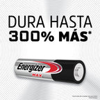 Energizer Max Alkaline AAA Batteries 8 ea