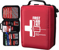 First Aid Kits - Compact First Aid Kit with Labelled Compartments Molle System Premium Emergency Kits for Home