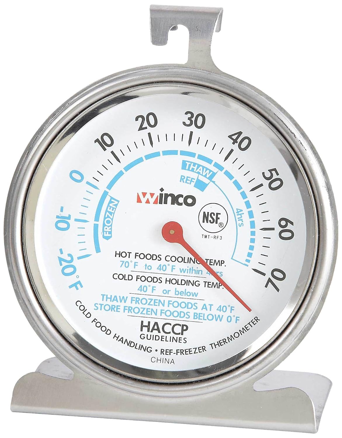 3" Dial Refrigerator/Freezer Thermometer