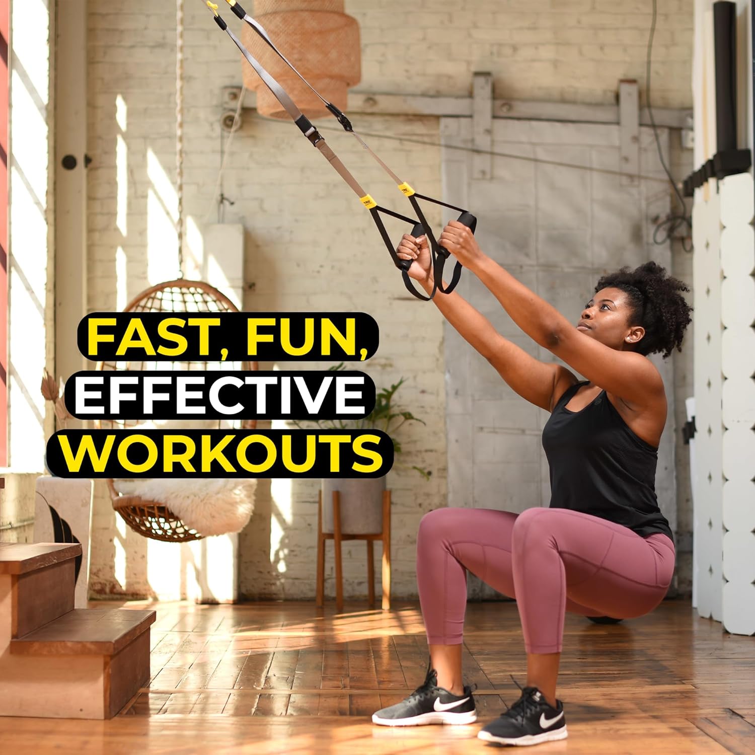 GO Suspension Trainer, At Home, Portable Gym Workout