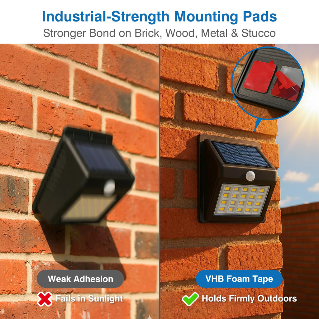 48-Pack Double-Sided Tape Squares, 1.38" × 1.18"