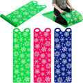54" Large Snow Sled for Adults Flexible Flying Carpet Snowflake Slider Mat Sledding Equipment Snow Lightweight Roll