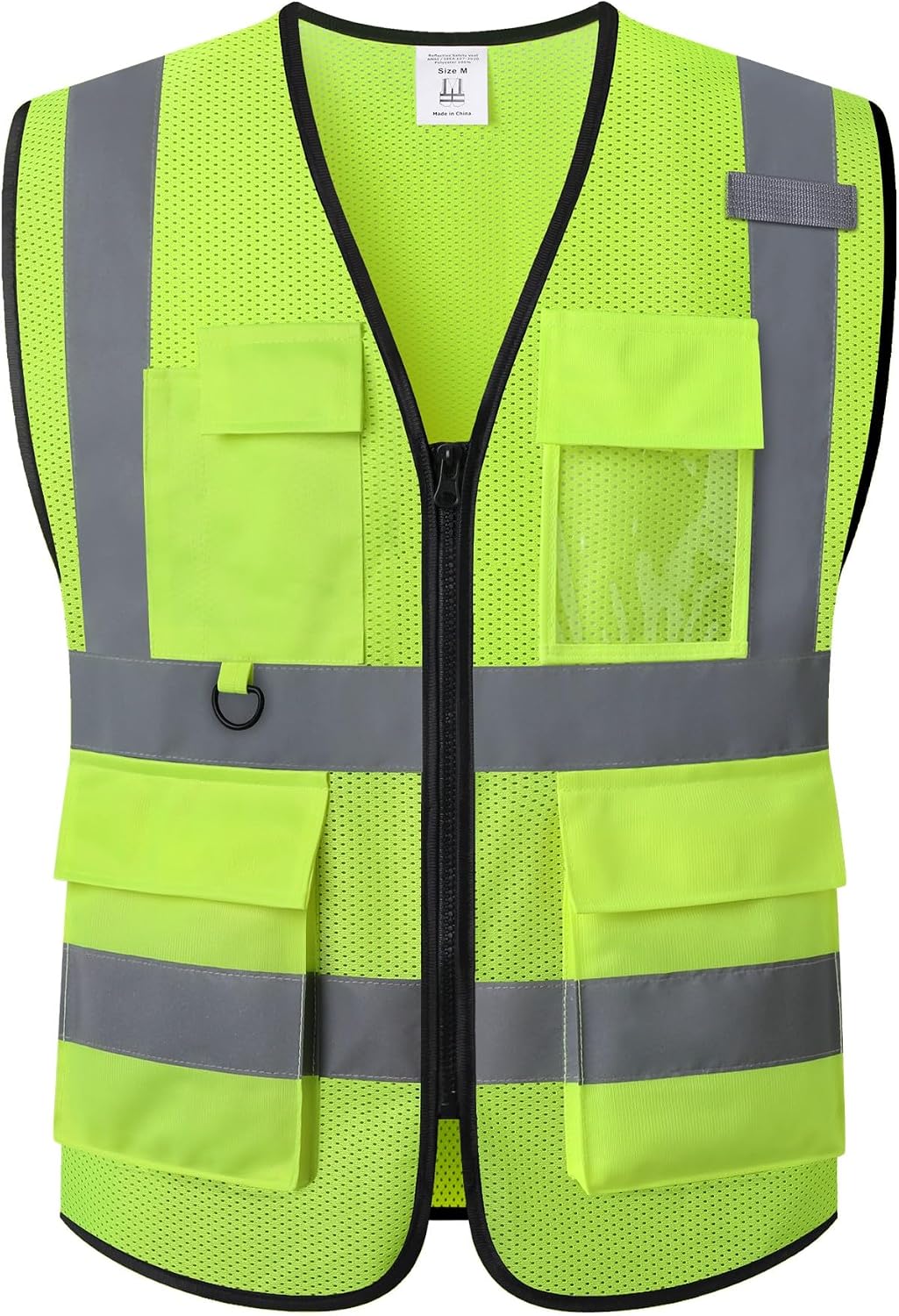 Safety Vest for Men Women Hi Vis Vest with Pockets Mesh High Visibility Vests