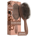 Soft Boar Bristle Hair Brush For Women, Boars Hair Brush For Women | Boar Brush For Fine Hair, Hairbrush For Fine