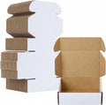 6x4x2 Shipping Boxes 50 Pack, Small Corrugated Cardboard Boxes for Mailing & Shipping, Self Locking Quick Fold Mailer