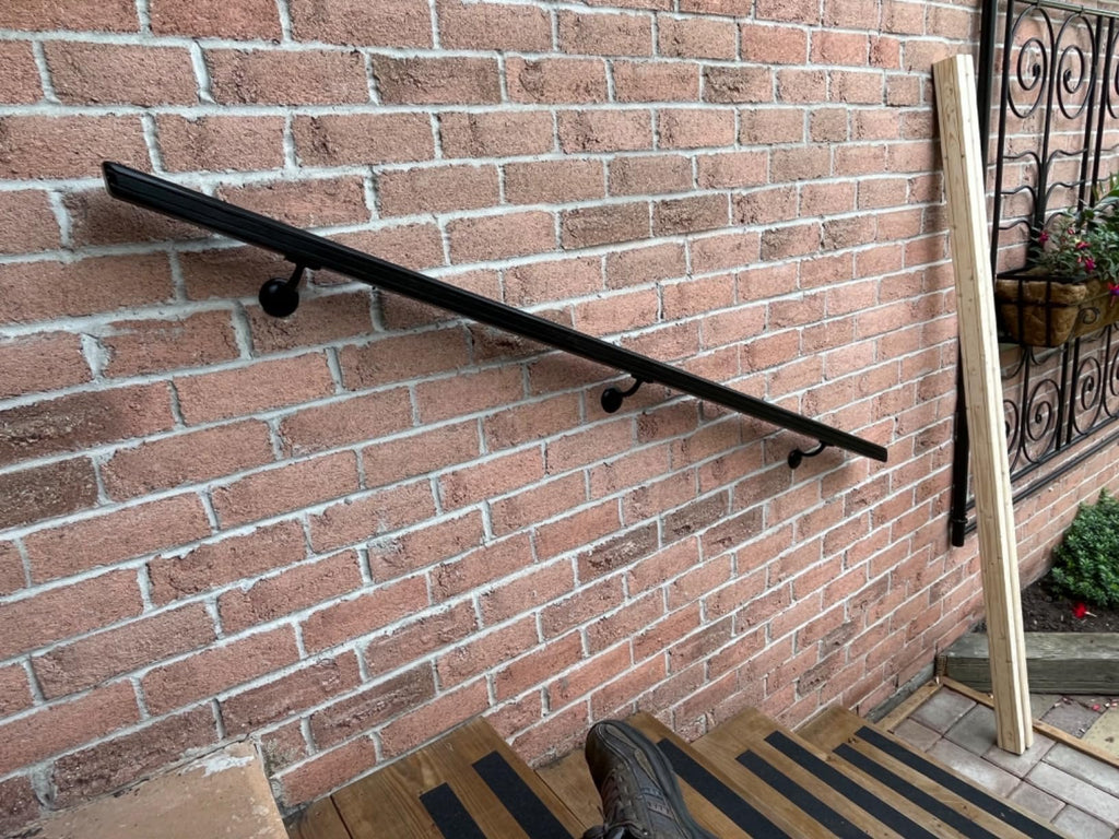 Hand Rail Brackets for Stairs 6 Pack, Heavy Duty