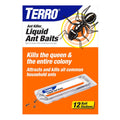 Liquid Ant Killer Bait Stations, Indoor Ant Traps, T300-2, 12-Pack | Borax Formula, Kills the Queen & the Entire