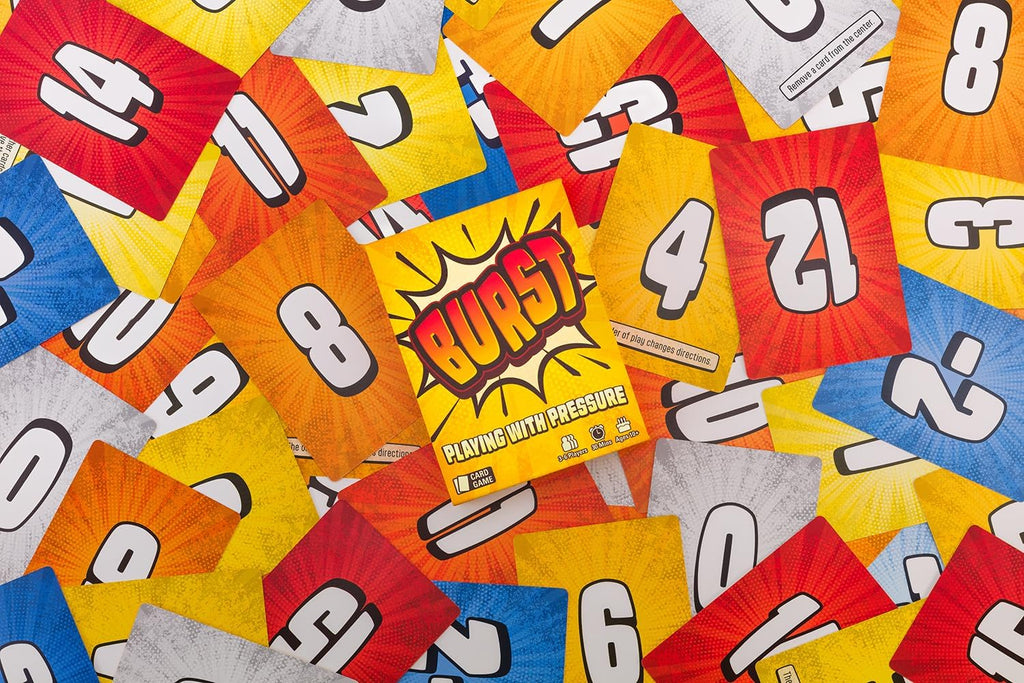 Burst - Card Games - Family Party - Game Night - for Kids 10 and Up - Games for Adults - Creators of Piles!