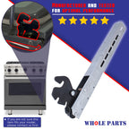Whole Parts Upgraded Range Oven Door Hinge Part# PC020188 (PC020015)