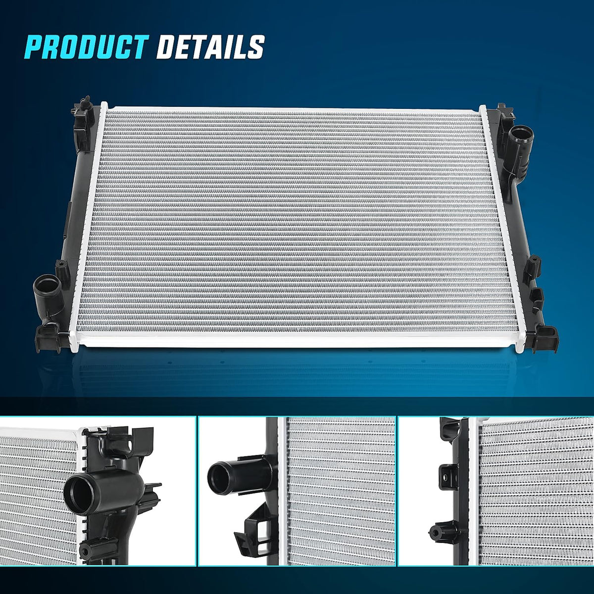 Nilight Radiator for Dodge Charger Challenger 2009-2020 CU13157