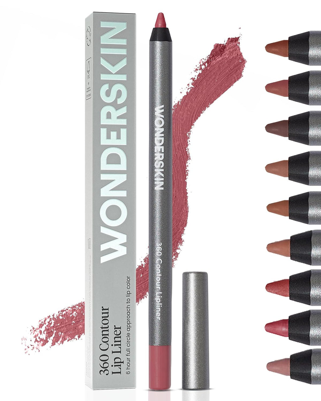 Lipliner Pencil - 360 Contour Lipliner, Longwear, Waterproof