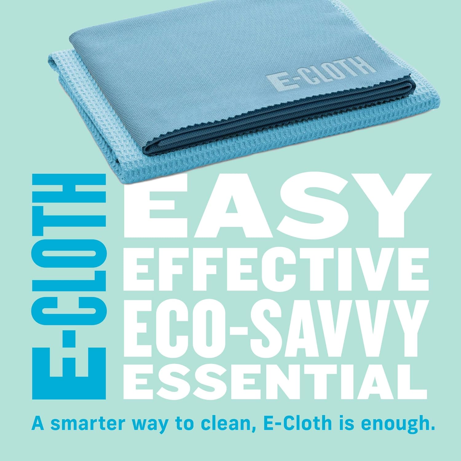 Window Cleaning Cloth - Eco Packaging - Glass Cleaning Cloth, Streak-Free Windows with Just Water, Microfiber Towel
