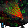 Halloween Projector Lights Outdoor, Waterproof Halloween Laser Projector Lights with Remote, Halloween Spotlight