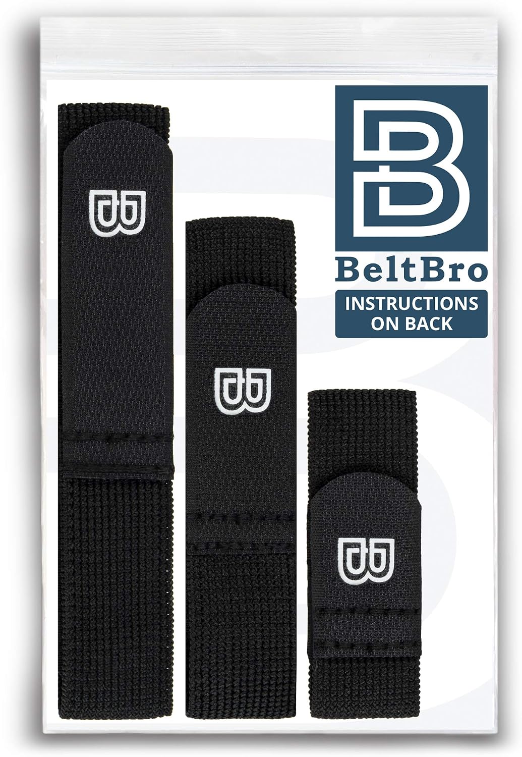 For Kids No Buckle Elastic Belt — 3 Pack (S, M, L) — Fits 1 Inch Belt Loops, Comfortable and Easy To Use