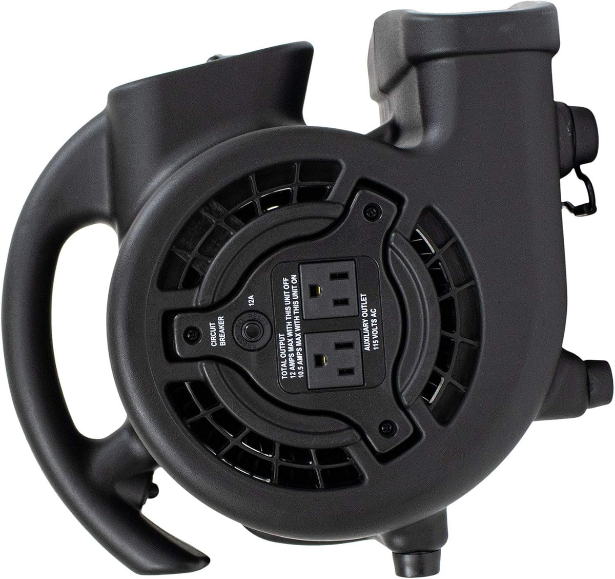 P-80A Mini Mighty 138 W 600 CFM Centrifugal Air Mover, Carpet Dryer, Floor Fan, Blower, Stackable, Daisy Chain, for