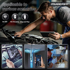Endoscope Camera with Light, 1920P HD Borescope with 8 Lights (Dual Lens)