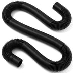 4 in OD x 25 ft Flexible Drain Pipe Expandable Landscaping
